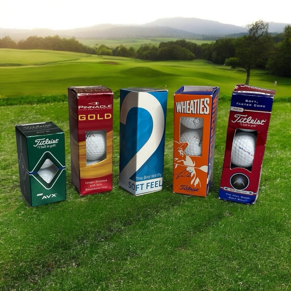 Golf Ball Balls Sleeves Mix Bundle lot Golfing Titleist Pinnacle White